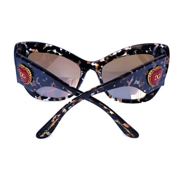 DOLCE & GABBANA Tortoise Print Cat Eye Sunglasses DG4349 911/6E main image 5
